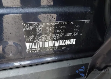 2024 Toyota Rav4 Hybrid Xle from USA, damaged, VIN 4T3RWRFV4RU144883